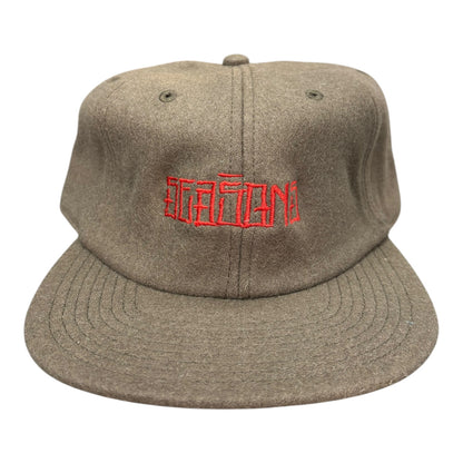 Seasons Stain Logo Hat Cocoa FRONT