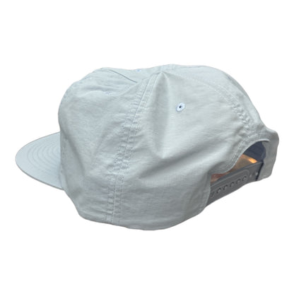 Seasons Stain Logo Nylon Hat Carolina Blue BACK