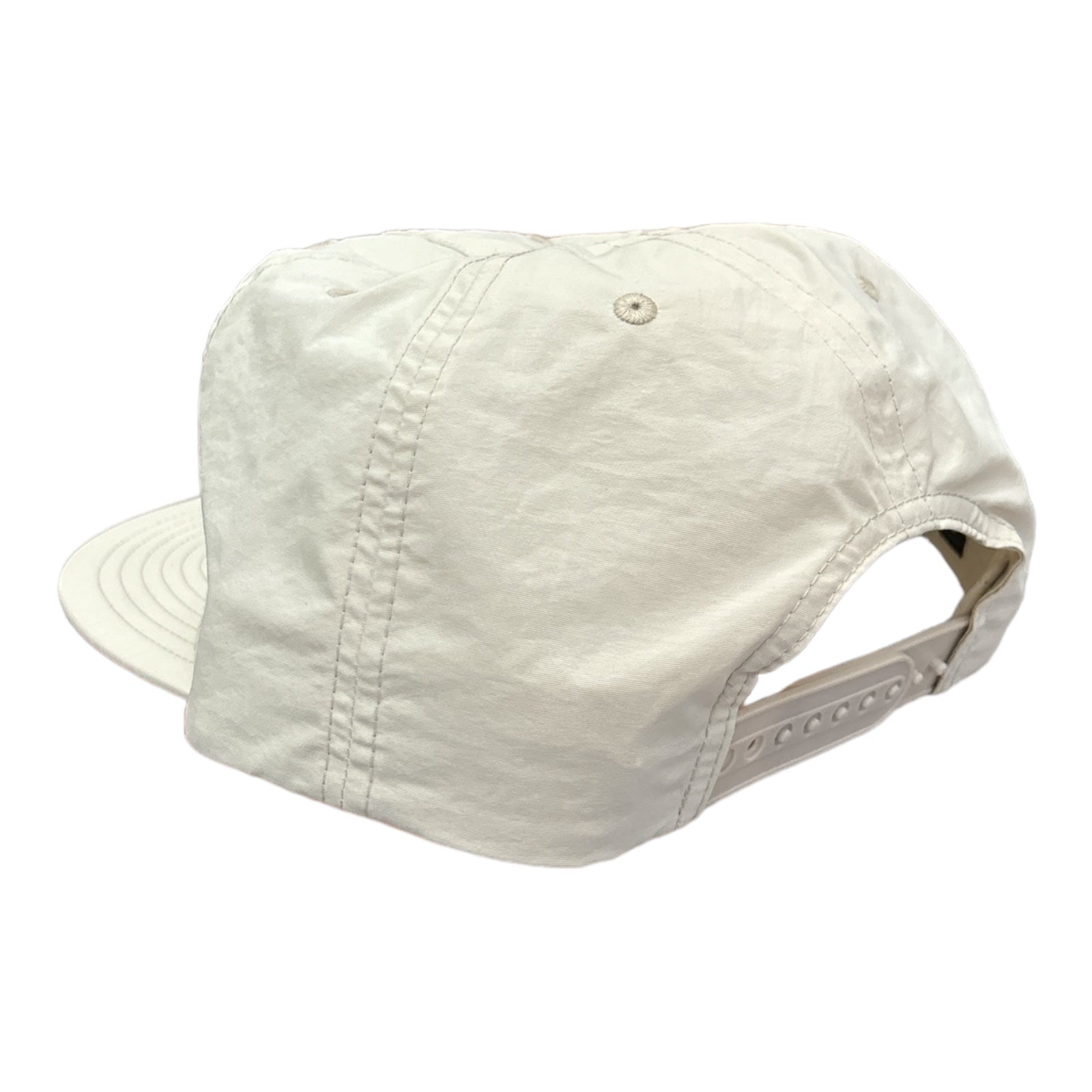 Seasons Stain Logo Nylon Hat Cement BACK