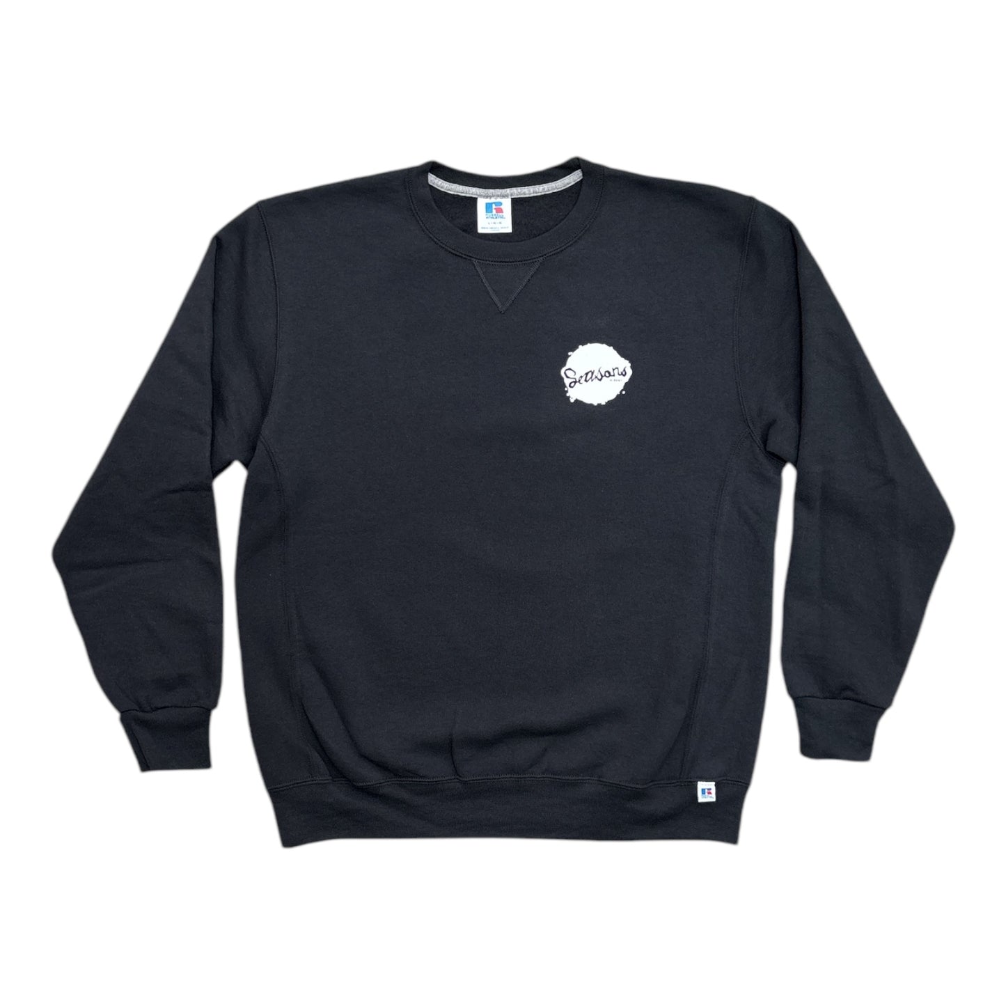 Seasons x SSD Crewneck Black FRONT