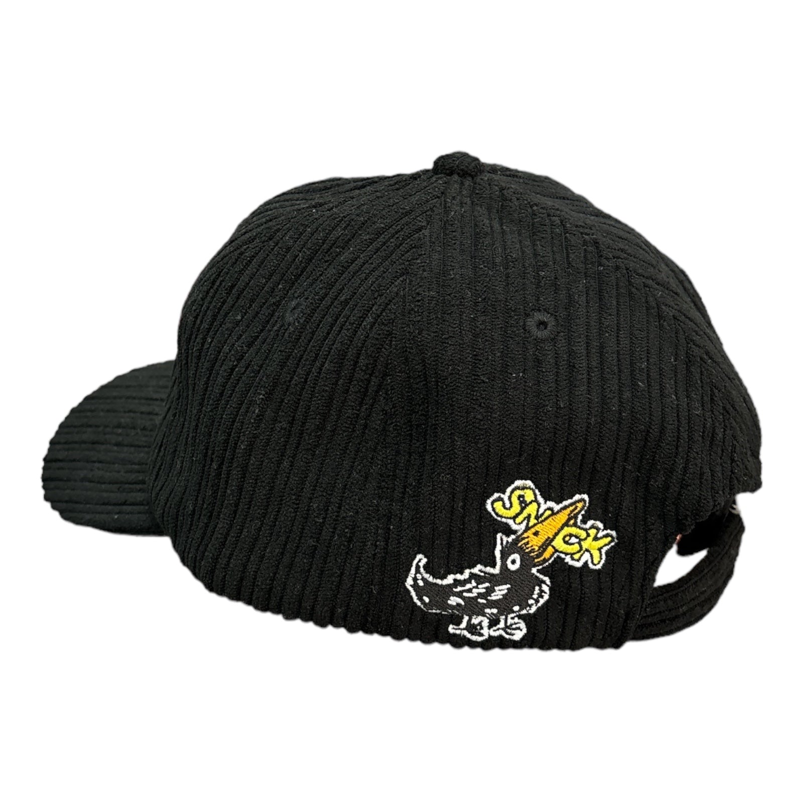 Snack Blackbird Corduroy Hat Black BACK