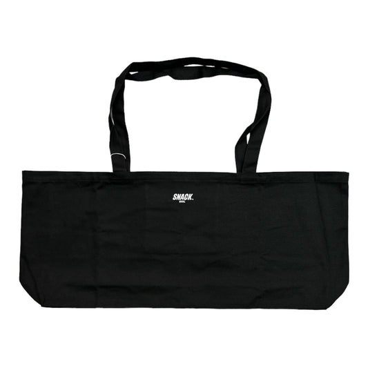 Snack XXXL Skate Tote Bag Black FRONT