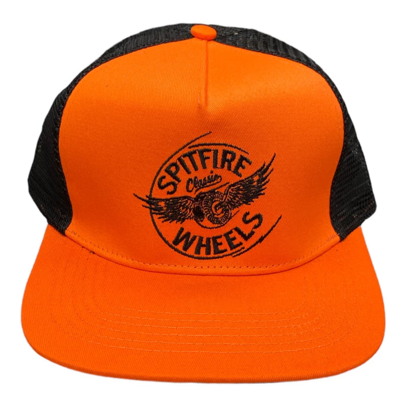 Spitfire Flying Classic Hat Orange/Black FRONT