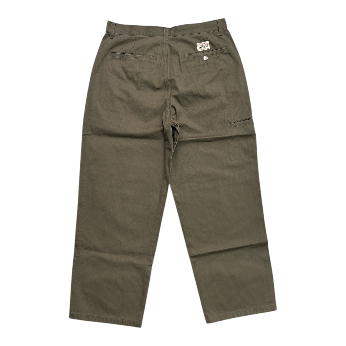 Stussy Chino Work Pant- Surplus Green BACK