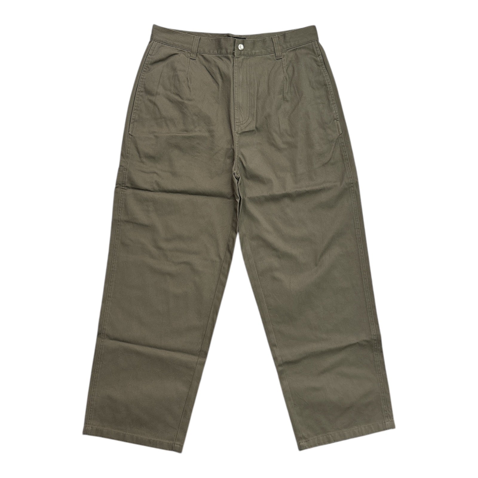 Stussy Chino Work Pant- Surplus Green FRONT