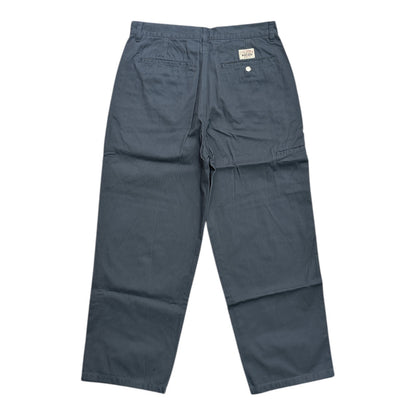 Stussy Chino Work Pant- Washed Navy BACK