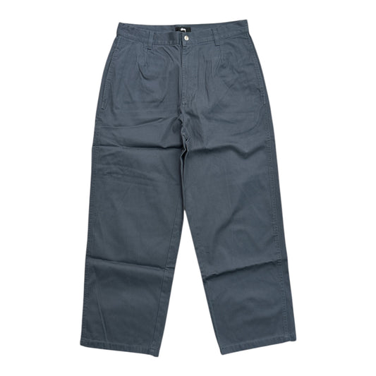 Stussy Chino Work Pant- Washed Navy FRONT