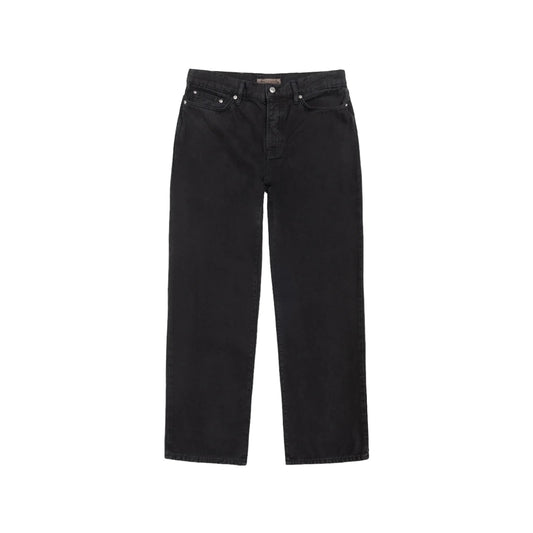 Stussy Classic Jean Washed Canvas Black Front