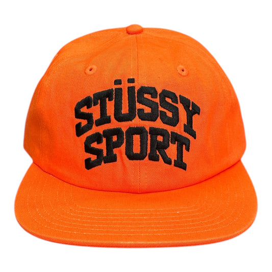 Stussy Mid-Depth Sport Snapback- Orange FRONT