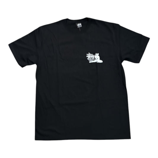 Stussy Relax Tee- Black FRONT