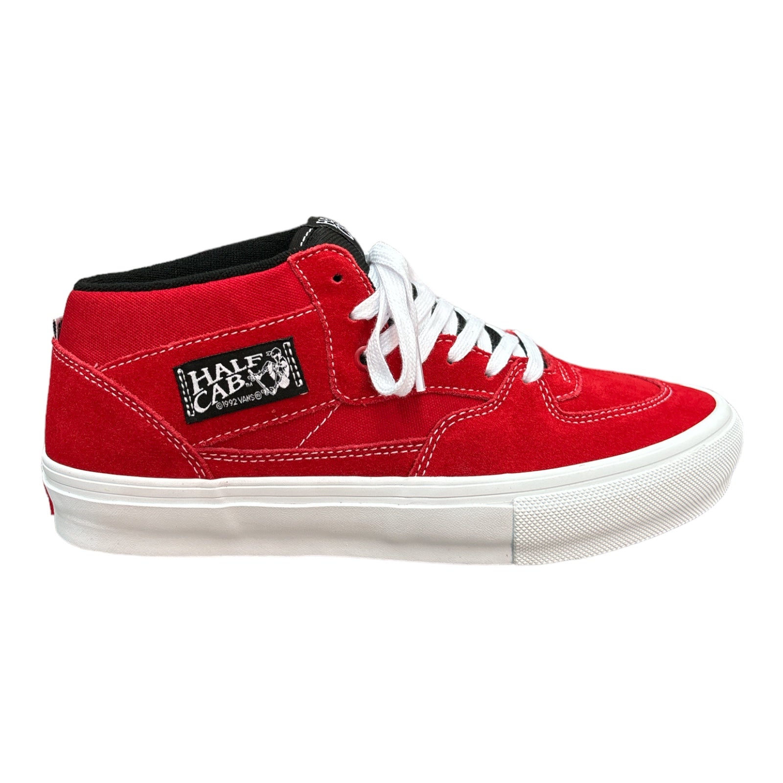 Vans Skate Half Cab- Red/White FRONT