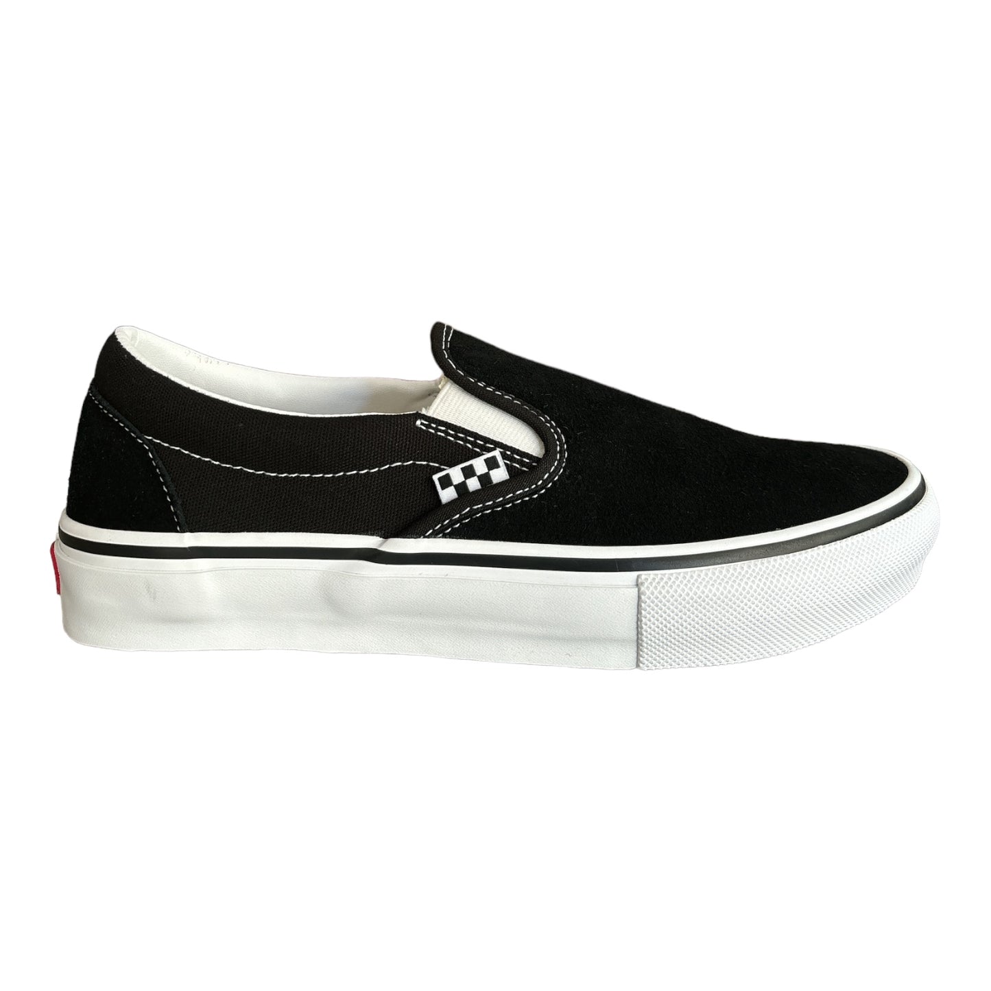 Vans Skate Slip-On Black/White FRONT