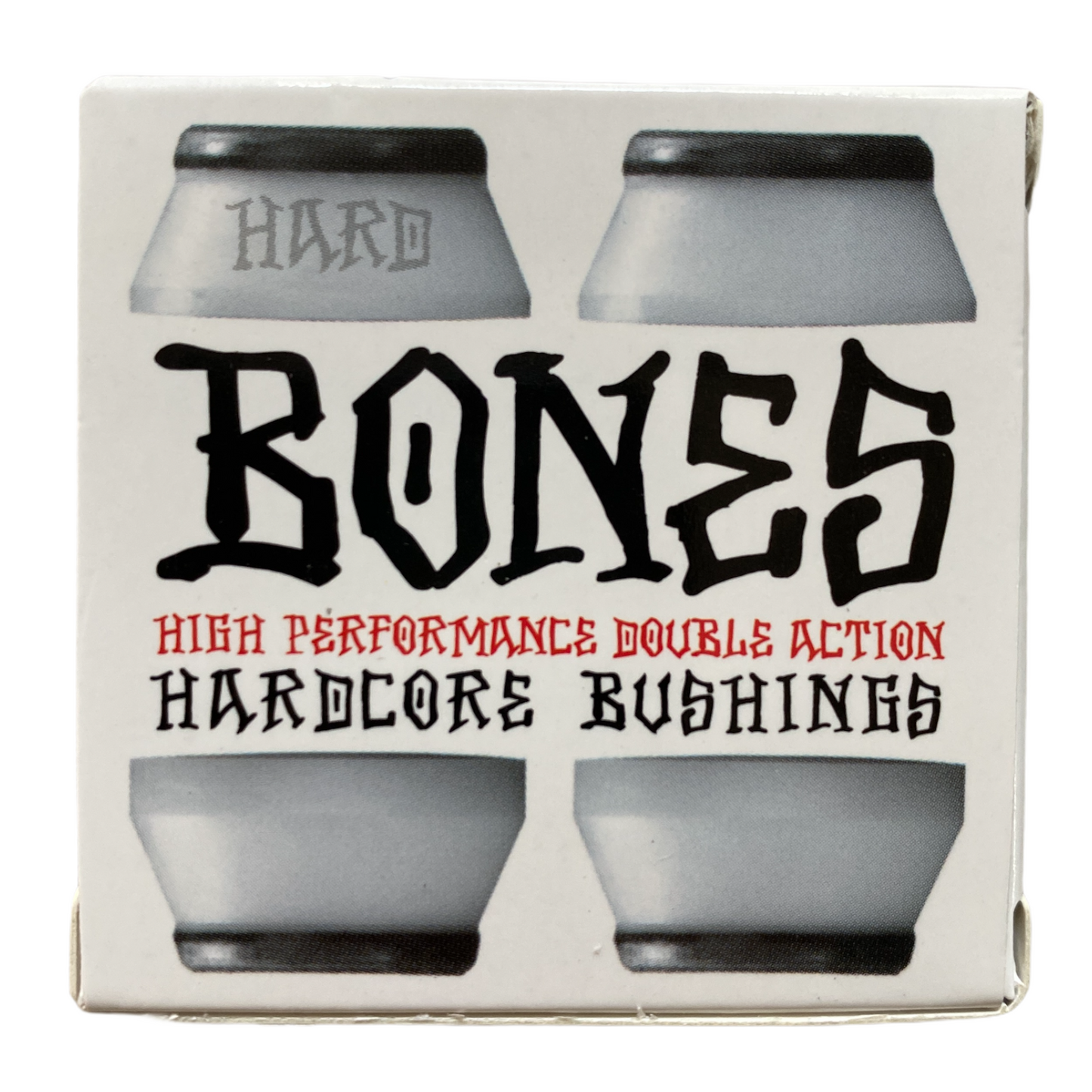 Bones Bushings Hard Black Front