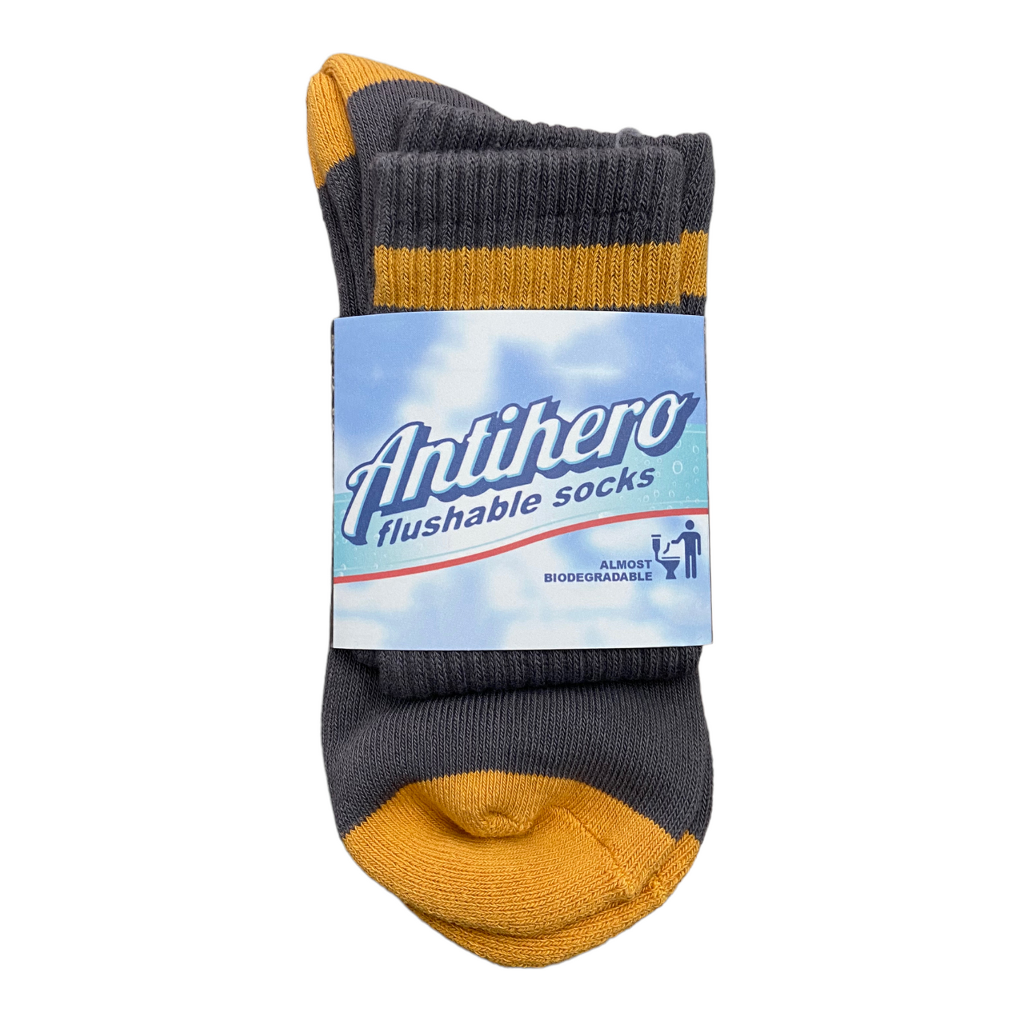 Anti Hero Outline Socks- Charcoal/Khaki